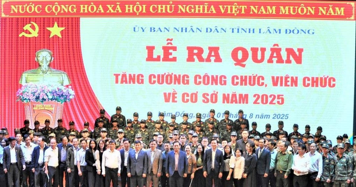 Lâm Đồng tăng cường 400 cán bộ, công chức, viên chức cấp tỉnh về cấp xã