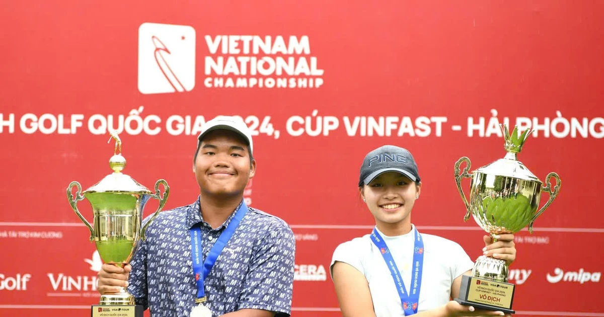 Nguyễn Đức Sơn và Lê Chúc An bảo vệ danh hiệu tại Giải Vô địch Golf Quốc gia, Cúp VinFast – Gia Lai 2025