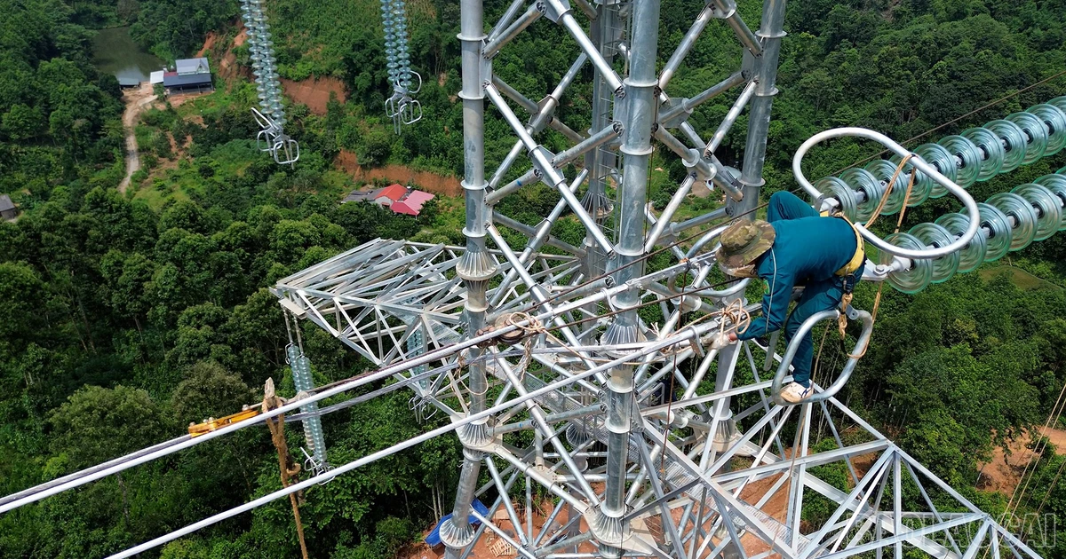 라오까이-빈옌 500kV 송전선 긴급 공사