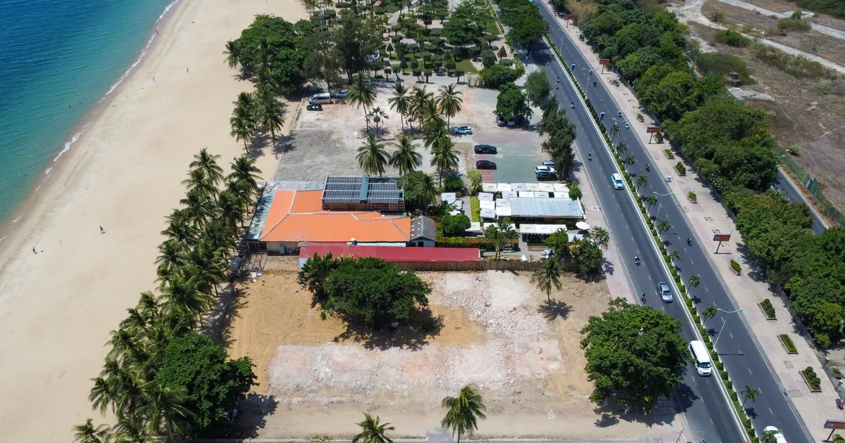 Tiếp nhận hơn 6.200m² đất bờ biển Nha Trang sau khi doanh nghiệp tự nguyện trả lại