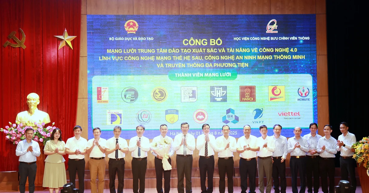 Công bố các mạng lưới trung tâm đào tạo xuất sắc và tài năng về công nghệ 4.0
