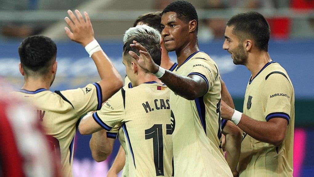 Yamal lập cú đúp, Rashford kiến tạo, Barcelona hủy diệt đối thủ 7 bàn - 2