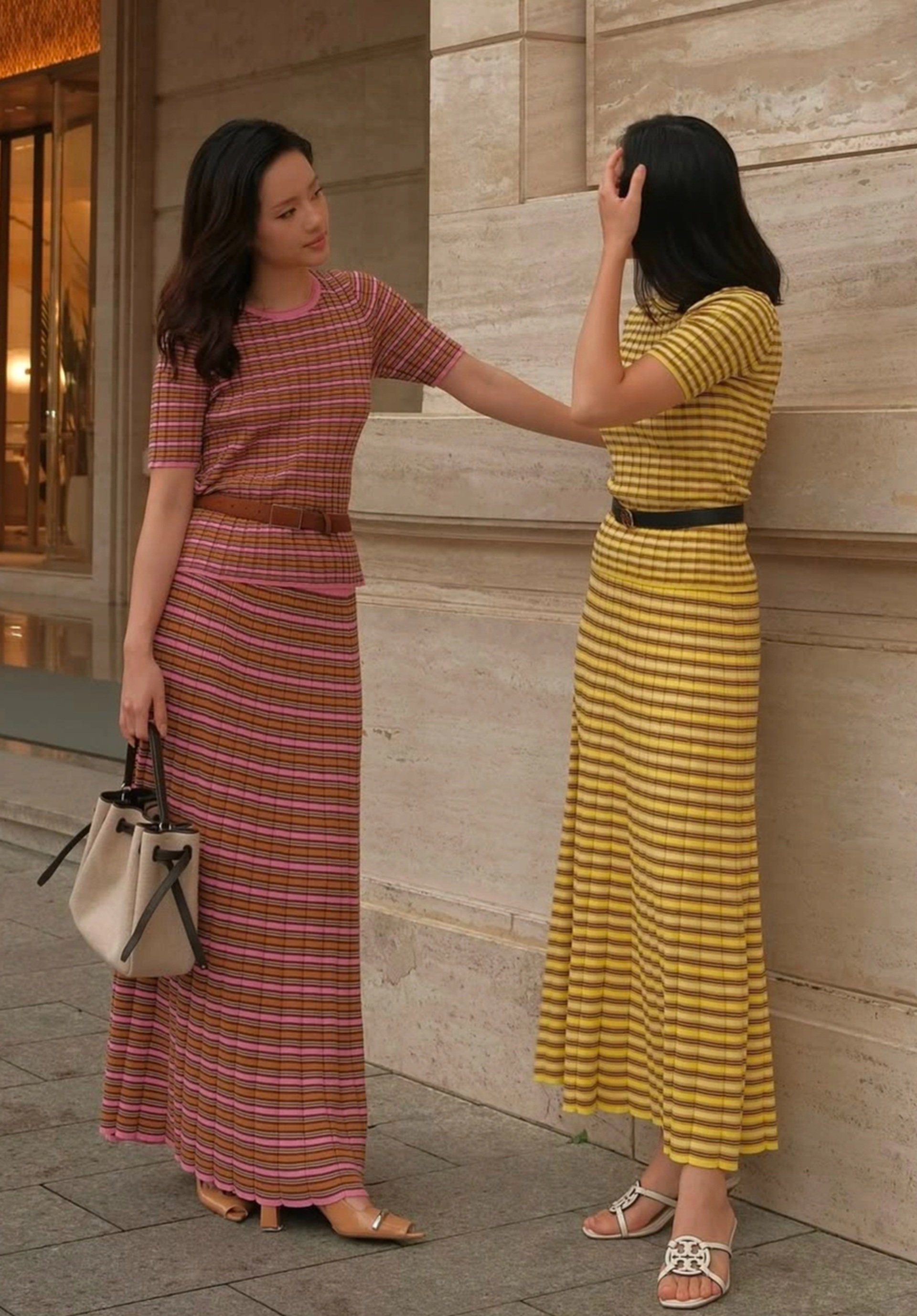 Dàn sao đón đầu mốt váy áo mùa thu vừa cá tính, vừa nữ tính - 10