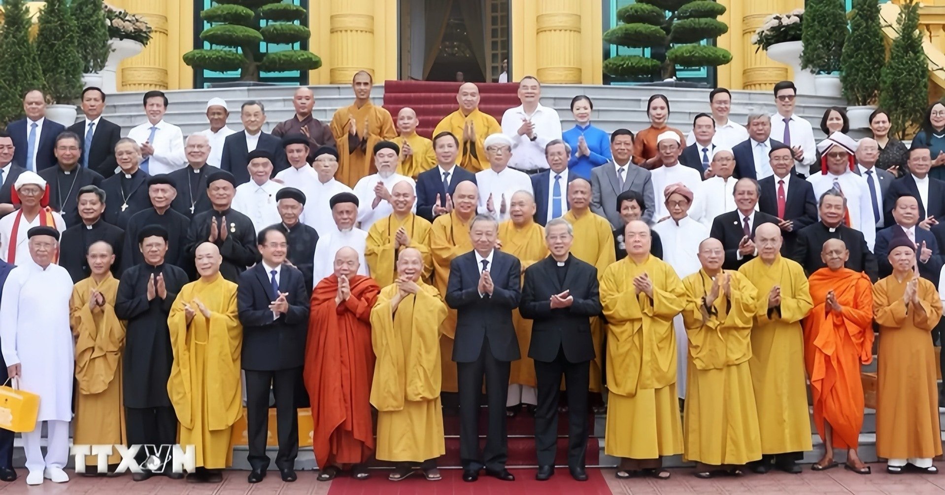 Vietnam has 16 religions, nearly 28 million followers.