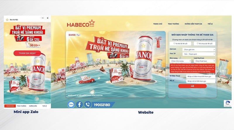 ផ្ទុះរដូវក្តៅឆ្នាំ 2025 ជាមួយ Hanoi Premium ជាមួយកម្មវិធី "Unleash the Premium flavor - A refreshing summer"