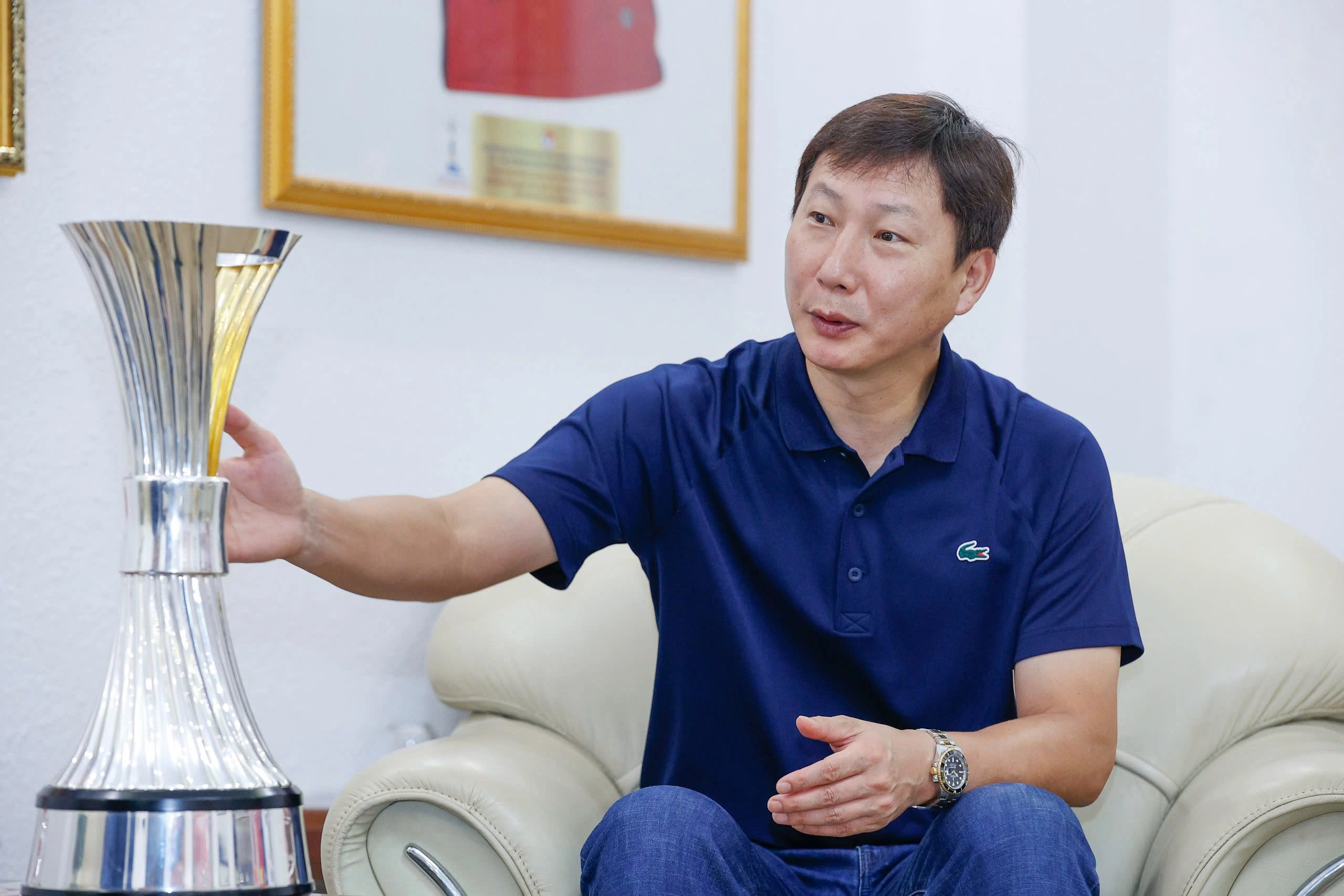 HLV Kim Sang-sik: ‘U.23 Việt Nam thắng vì biết biến áp lực thành động lực'