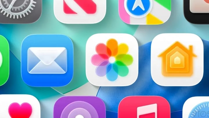قامت Apple بإصلاح جميع أيقونات التطبيقات في نظام التشغيل iOS 26. (المصدر: 9to5mac)