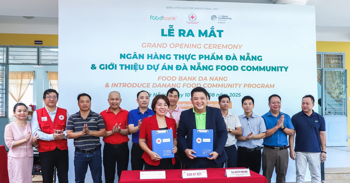 Ra mắt Ngân hàng Thực phẩm Việt Nam tại Đà Nẵng