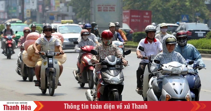 Hôm nay 10/8, nắng nóng gay gắt ở Bắc Bộ và Bắc Trung Bộ
