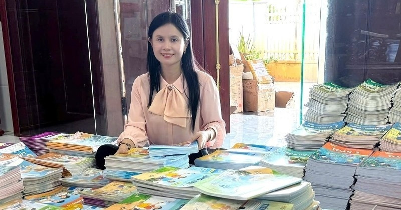Cô giáo Ngữ văn và hành trình mang sách, xây nhà cho học sinh nghèo