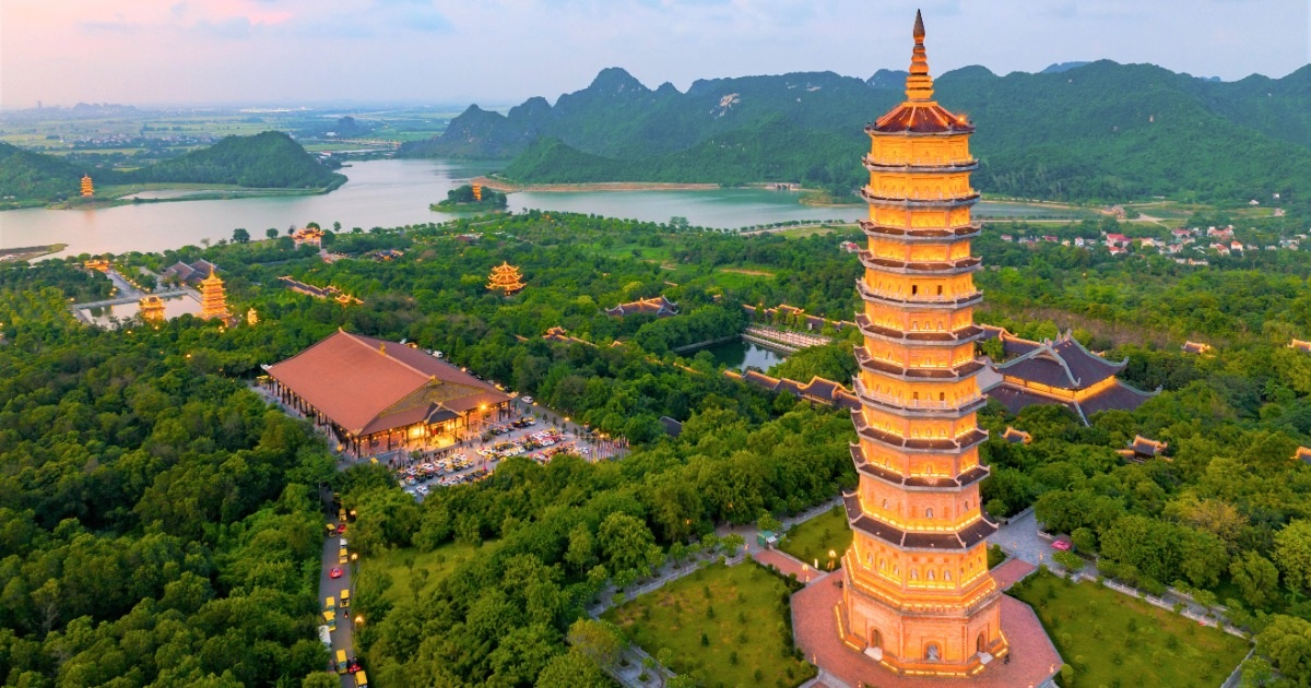 Chùa Bái Đính được vinh danh là điểm đến nổi bật