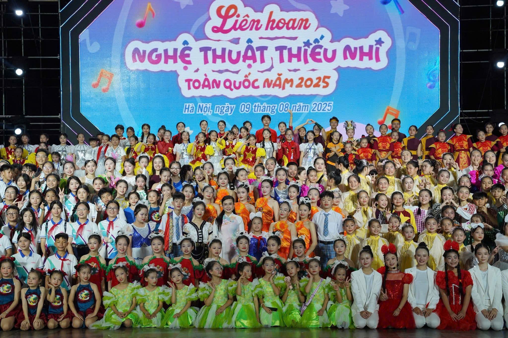 THIẾU NHI THÁI NGUYÊN ĐẠT GIẢI XUẤT SẮC TẠI LIÊN HOAN NGHỆ THUẬT THIẾU NHI TOÀN QUỐC NĂM 2025