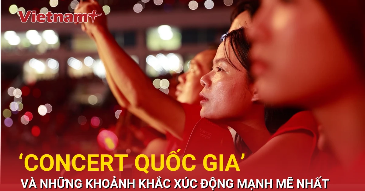Những giây phút mãn nhãn nhất "Concert Quốc gia" Tổ quốc trong tim