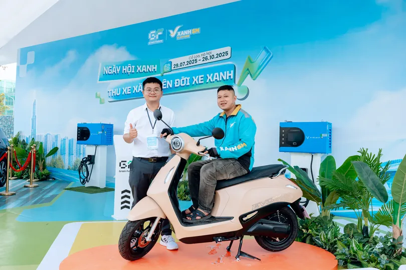 Tạm biệt xe xăng cũ, lên đời xe điện dễ dàng tại “Ngày hội thu xăng đổi điện” tháng 8