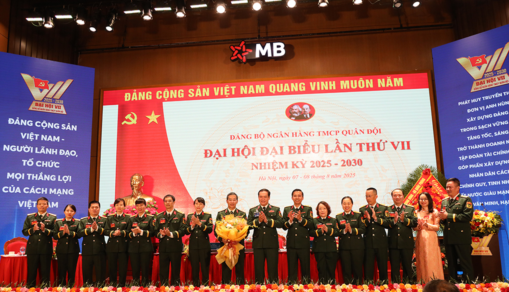 Đại hội đại biểu Đảng bộ lần thứ VII, nhiệm kỳ 2025 -2030 của MB: Đoàn kết – Tăng tốc – Sáng tạo – Phát triển – Bền vững