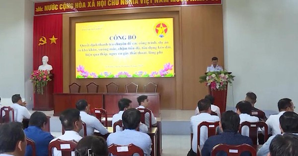 An Giang thanh tra 92 dự án khó khăn, vướng mắc