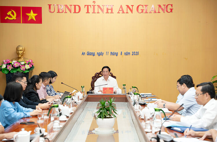 Tập đoàn Vingroup làm việc với UBND tỉnh An Giang về xây dựng Đề án chuyển đổi xanh
