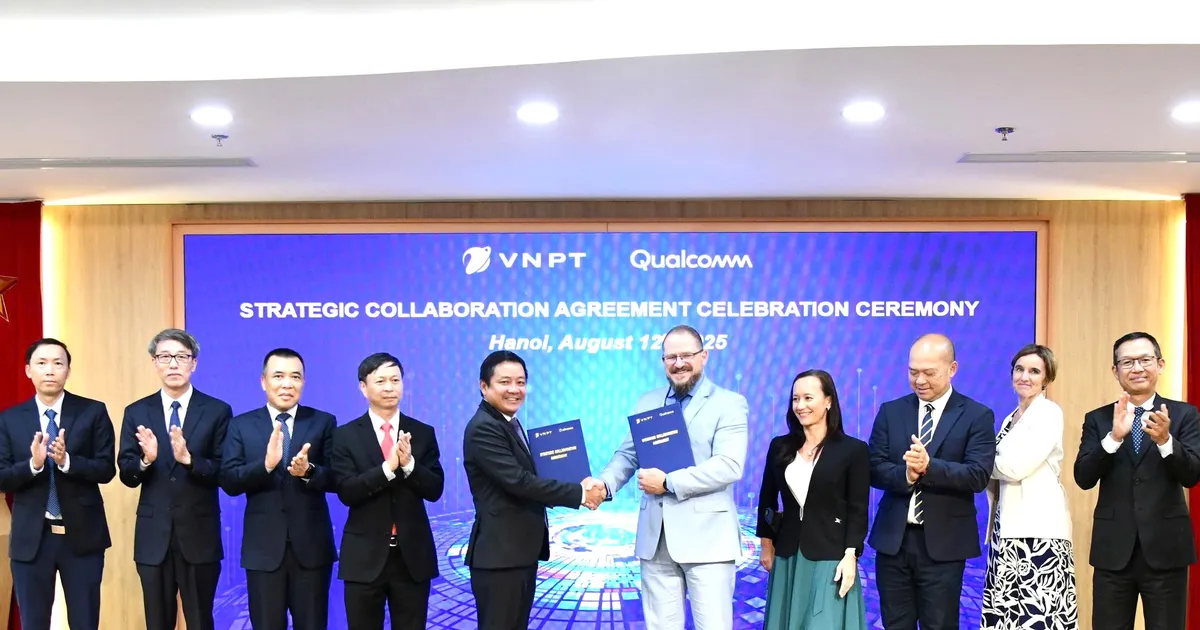 VNPT và Qualcomm hợp tác chiến lược, thành lập trung tâm nghiên cứu và phát triển công nghệ xuất sắc