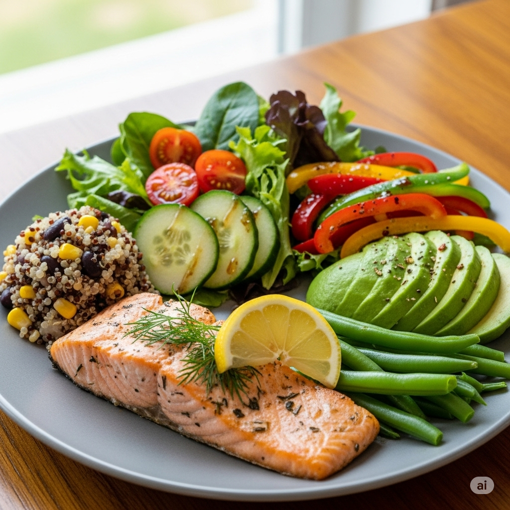 A heart-healthy diet is not a short-term diet, but a long-term eating pattern.