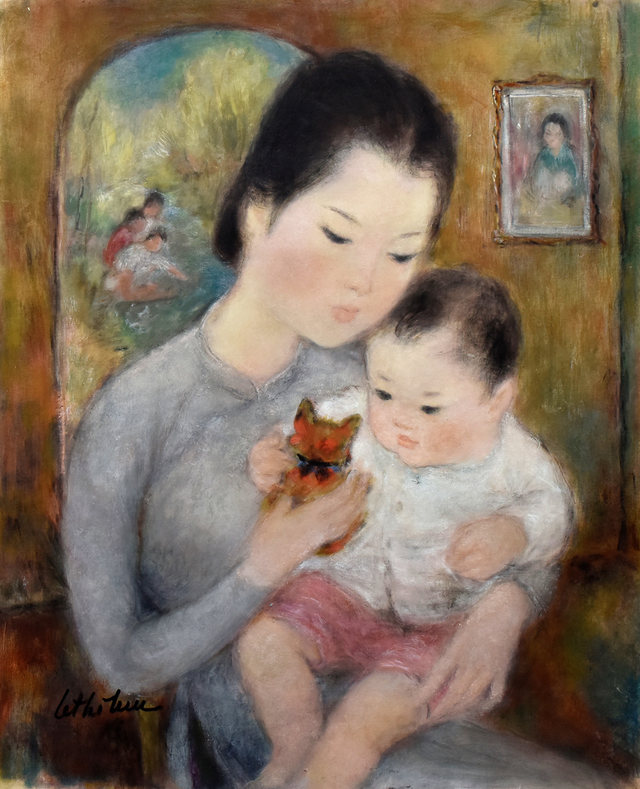 Hồi hương tranh Đông Dương lưu lạc - Ảnh 1.