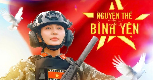 Ca sĩ Duyên Quỳnh hóa thân thành chiến sĩ công an trong MV "Nguyện thề vì bình yên"