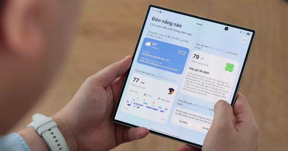Galaxy Z Fold7: “Trái tim” của hệ sinh thái Galaxy, nơi mọi trải nghiệm hội tụ