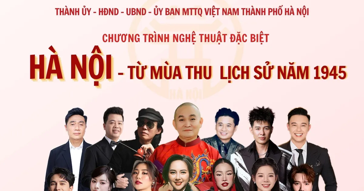 Gần 1.000 nghệ sĩ tái hiện mùa thu lịch sử 1945 qua âm nhạc