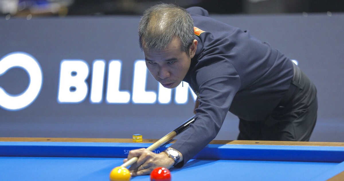Billiards: Trần Quyết Chiến thắng nghẹt thở, số 1 thế giới bị loại sốc