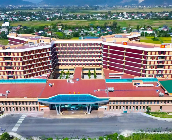 El proyecto de la Fase 2 del Hospital Oncológico Nghe An está a punto de ser inaugurado.