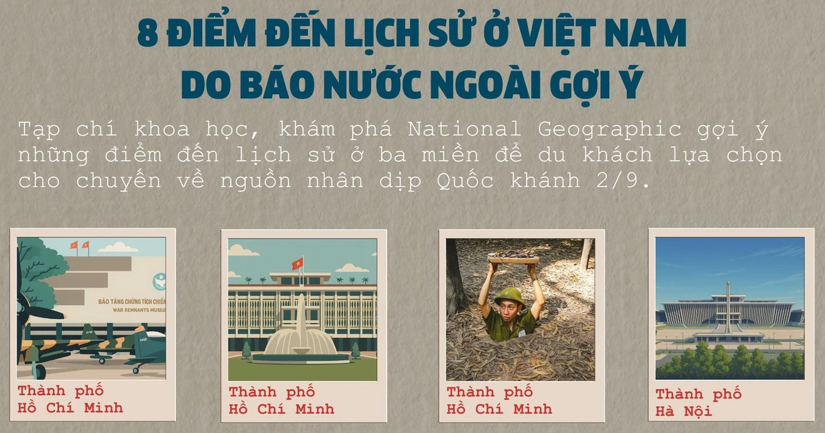 National Geographic gợi ý khám phá 8 điểm đến lịch sử ở Việt Nam