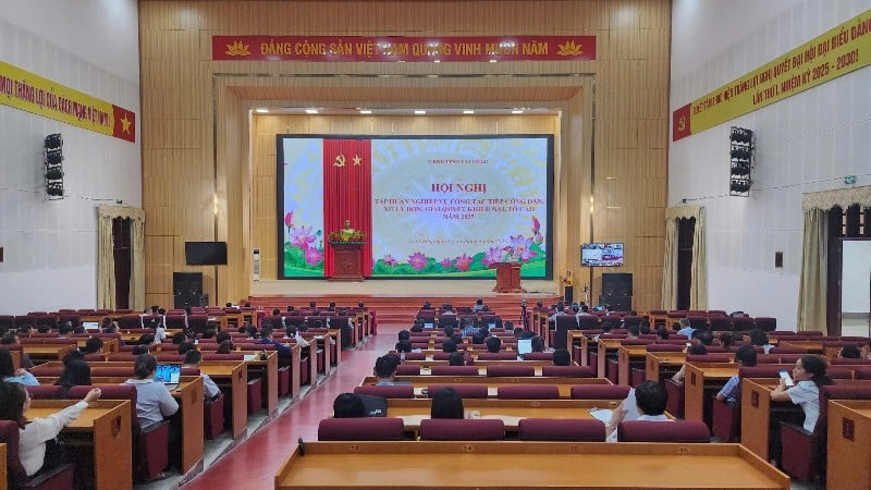 Hội nghị tập huấn nghiệp vụ công tác tiếp công dân, xử lý đơn, giải quyết khiếu nại tố cáo năm 2025