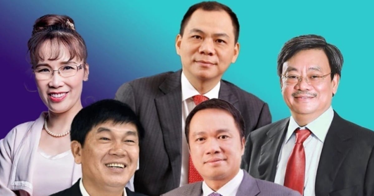 Thị trường lập đỉnh, tài sản các tỷ phú Việt ra sao?