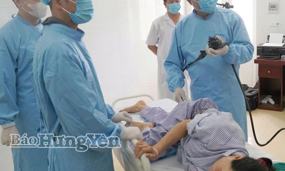 Bệnh viện Bệnh nhiệt đới Hưng Yên triển khai kỹ thuật nội soi đường tiêu hóa dưới