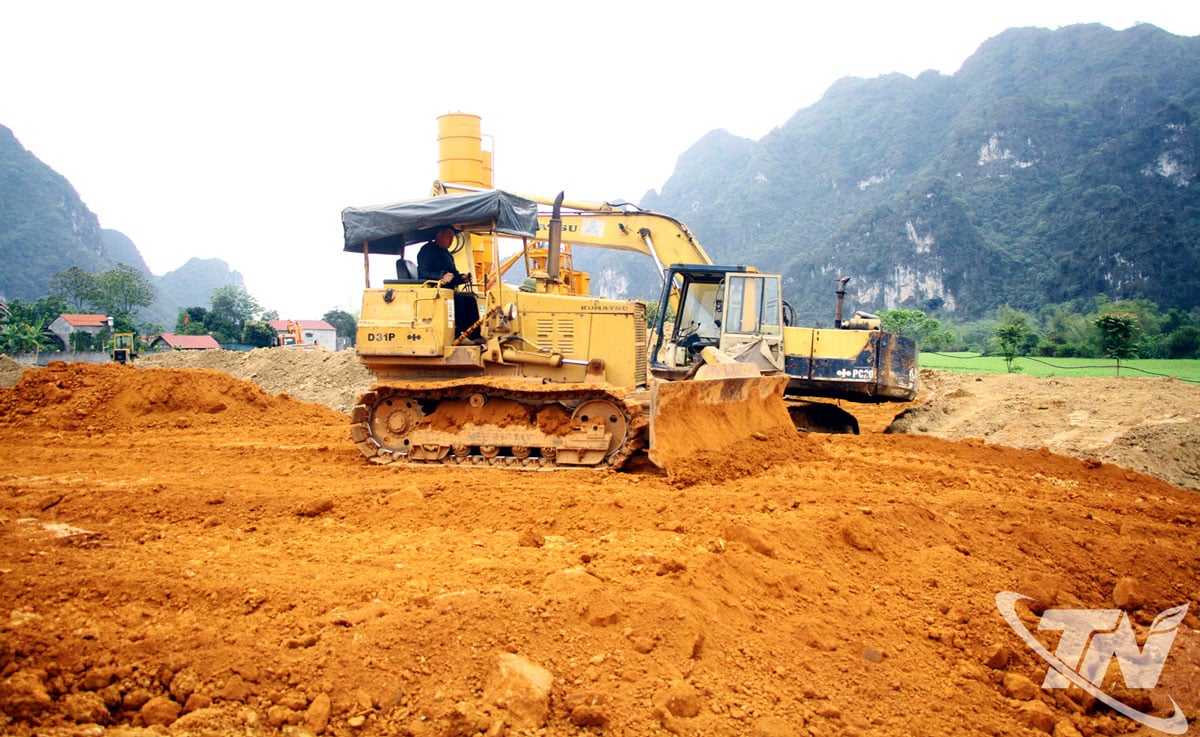 Đẩy nhanh tiến độ thi công đường kết nối ĐT.265 đi Yên Thế, Bắc Ninh