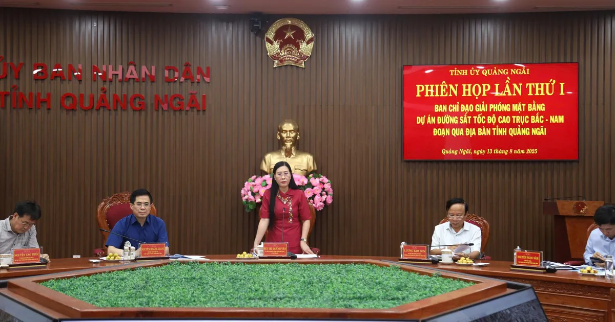 Quảng Ngãi đề xuất điều chỉnh vị trí ga đường sắt tốc độ cao về phía Tây