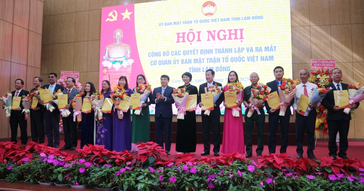 Lam Dong completes the Vietnam Fatherland Front Congress at the commune level before September 30