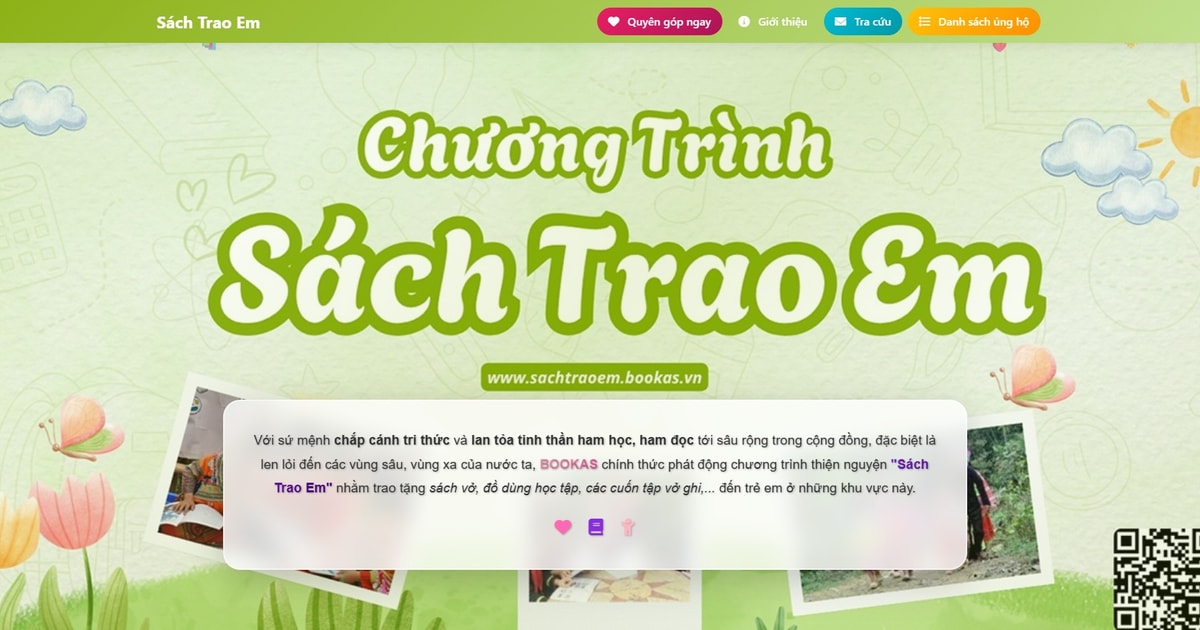 កម្មវិធី "សៀវភៅសម្រាប់កុមារ" បំពាក់ធ្នើរសៀវភៅចំនួន 1,000 សម្រាប់បណ្ណាល័យសហគមន៍ក្នុងតំបន់ជួបការលំបាក