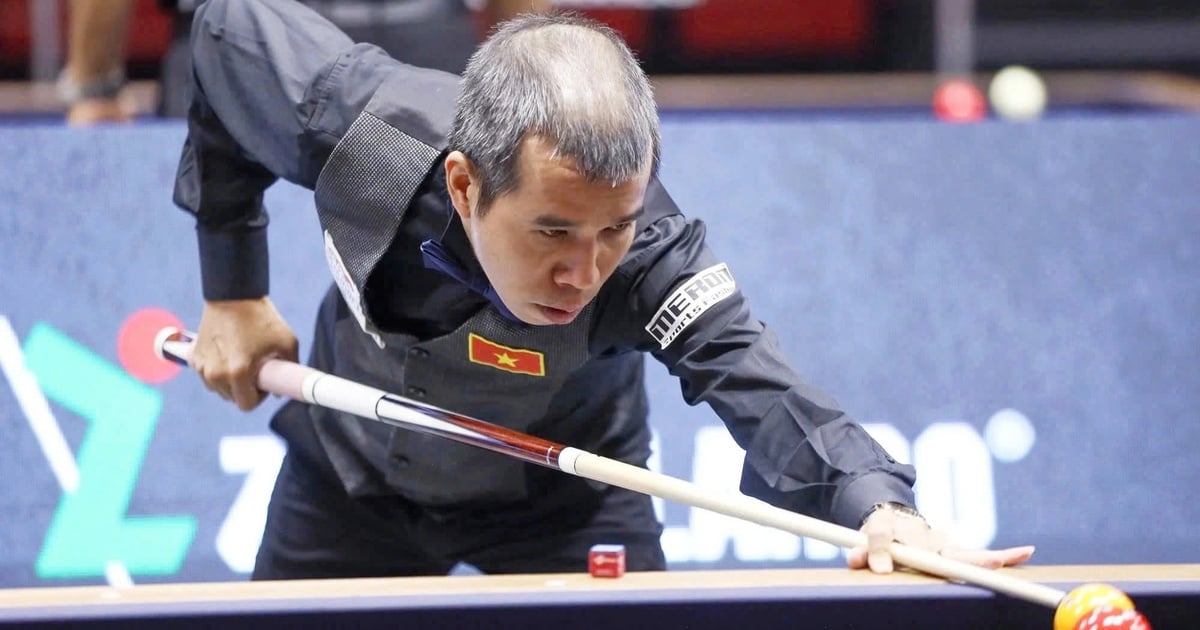 Lịch thi đấu bán kết billiards World Games hôm nay: Trần Quyết Chiến tiến gần danh hiệu mơ ước