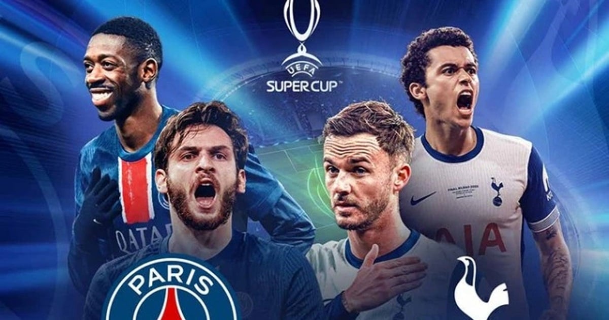 ការទស្សន៍ទាយពានរង្វាន់ European Super Cup PSG vs Tottenham (ម៉ោង 2 ព្រឹក ថ្ងៃទី 14 ខែសីហា)៖ ស្ទើរតែមានការភ្ញាក់ផ្អើល