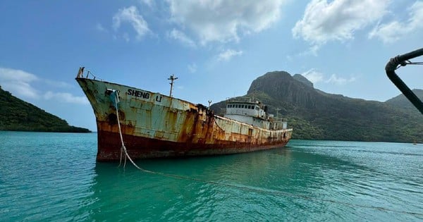 Đánh chìm tàu Sheng Li tạo điểm lặn biển độc đáo tại Côn Đảo