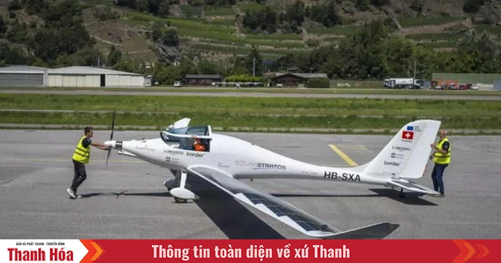 Phi công Thụy Sĩ phá kỷ lục độ cao với máy bay dùng năng lượng mặt trời