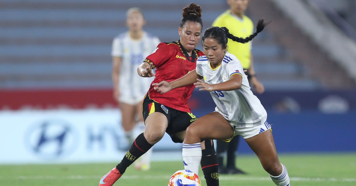 Live schedule of the 2025 Southeast Asian Women's Football Championship: Vietnam's opponents revealed