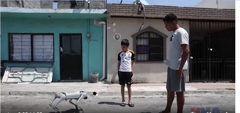 Mexico: Chó robot nâng cao nhận thức về đối đãi với động vật