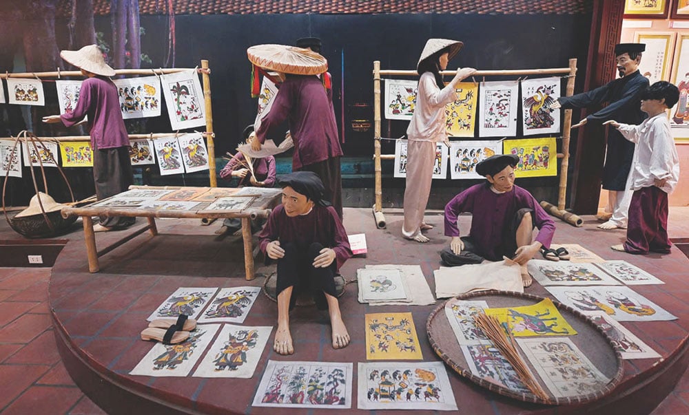 Dong Ho Paintings - Old, rustic but pure