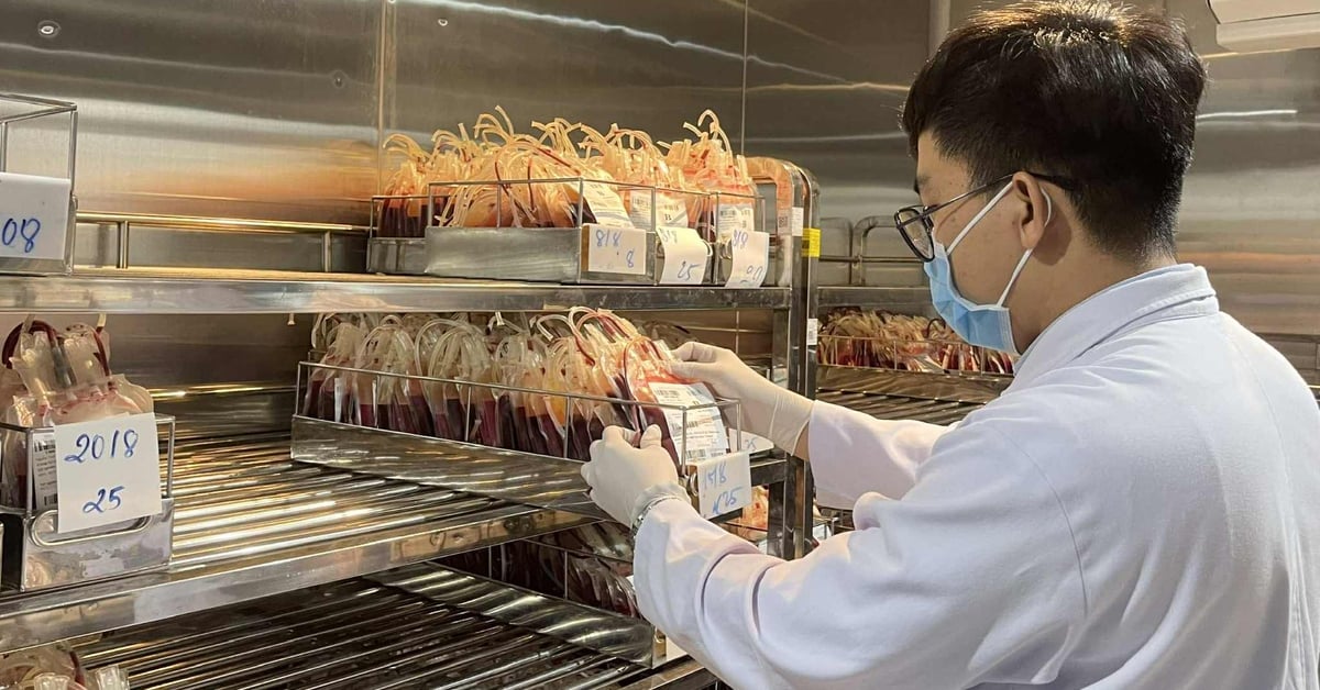 Máu hiến sụt giảm, người bệnh chờ máu
