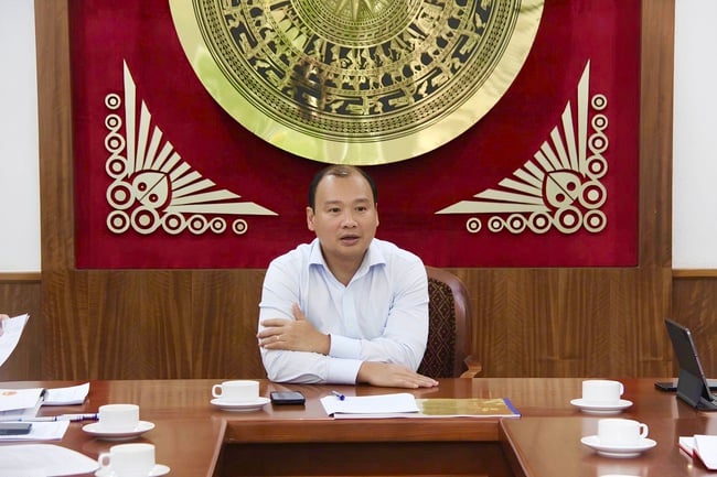 Thứ trưởng Thường trực Lê Hải Bình chủ trì cuộc họp rà soát công tác tổ chức Lễ kỷ niệm 80 năm Ngày truyền thống ngành Văn hóa - Ảnh 4.