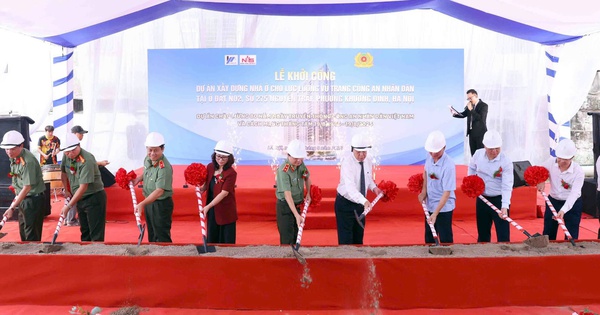Khởi công dự án nhà ở cho lực lượng vũ trang CAND tại Hà Nội