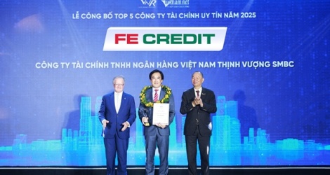 Chuyển mình mạnh mẽ, FE CREDIT viết tiếp chương mới ngành tài chính tiêu dùng