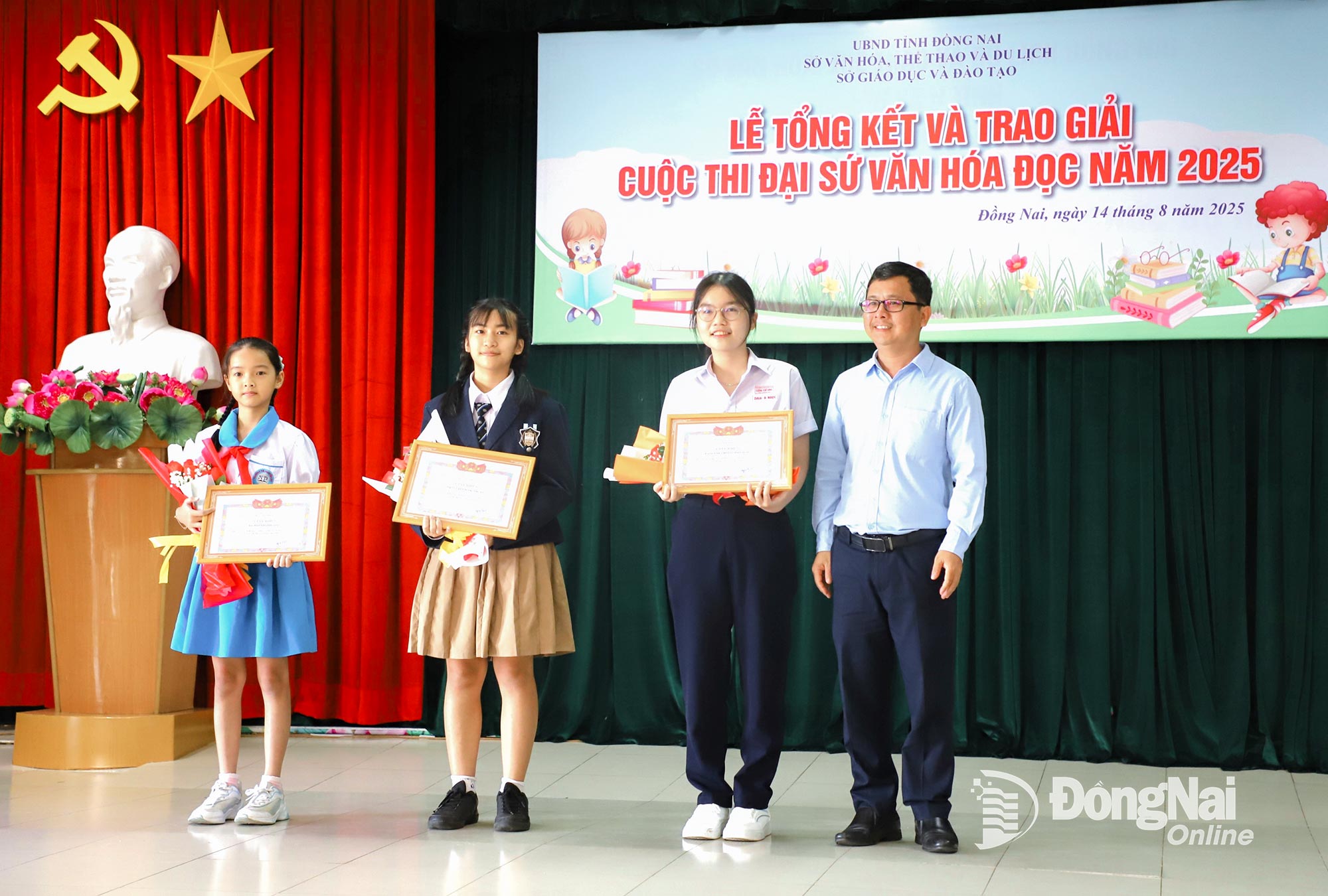 Trao 39 giải Cuộc thi Đại sứ văn hóa đọc năm 2025