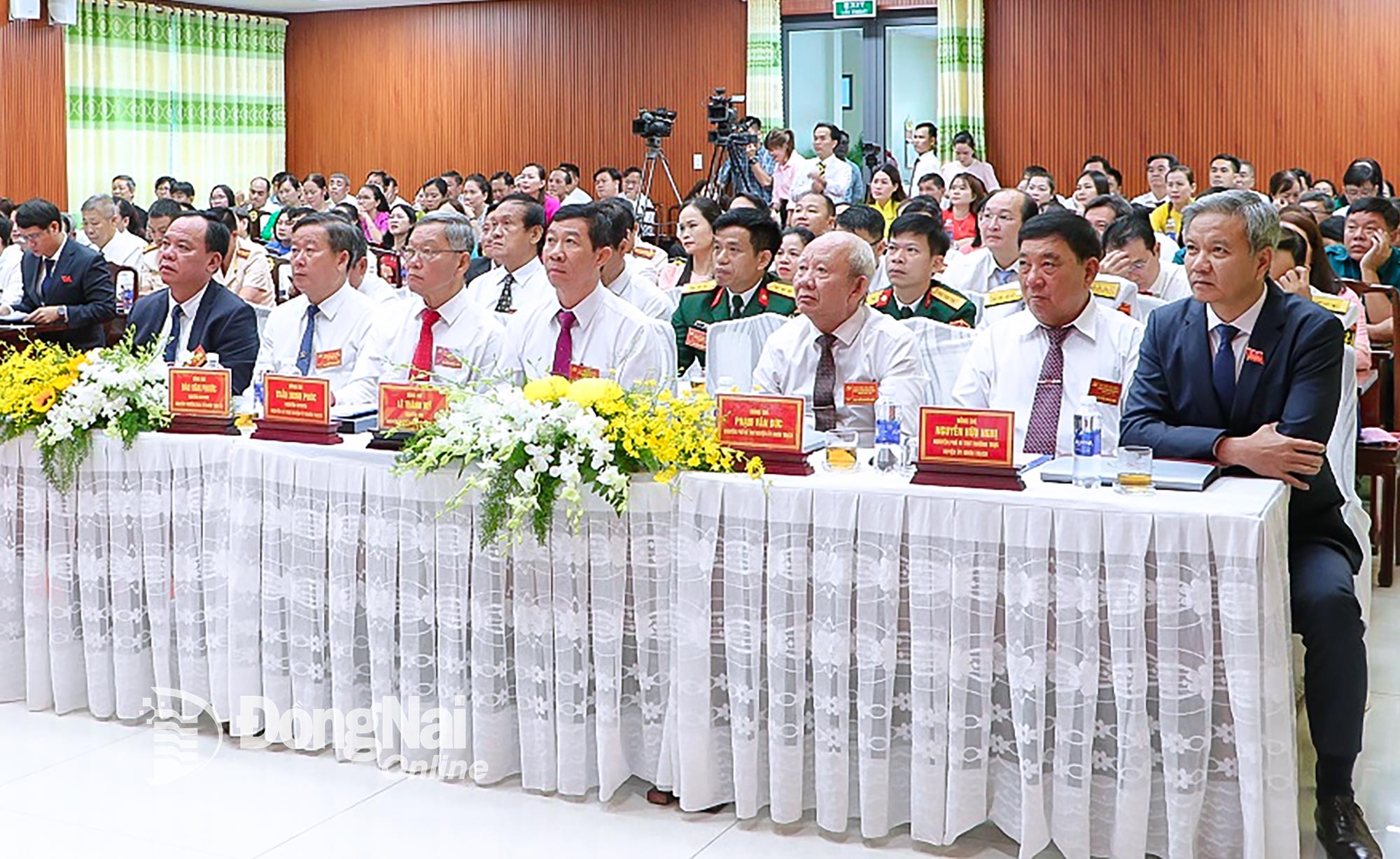 Các đại biểu tham dự đại hội. Ảnh: Phạm Tùng